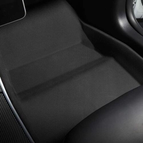 Waterproof foot mat TPR custom luxury 3d car mats floor tesla model 3
