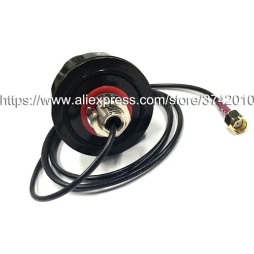 High quality Omni-Directional 4G LTE Antenna 4G module antenna External Antenna RG174 RP SMA Male(hole)1M Cable