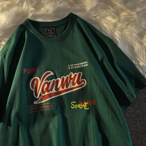 2021 Summer short sleeve T-Shirt Women Letter Print Tee Shirt Loose Solid Basic T Shirt Women Casual O-neck Hipster Tshirt Top