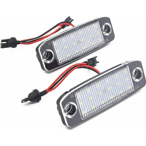 2Pcs Car LED License plate light Number plate lamp for Kia Sportage 2011~ For SONATA 10 10~13 For SONATA YF 10MY 2010~2013 GF 10