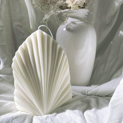 3D Coral Shell Candle Mold DIY Aromatherapy Candle Silicone Mould Handmade Soap Mold Diy Resin Wax Mold Candle Making Home Decor