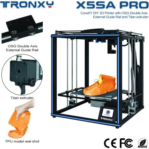 TRONXY X5SA PRO High Quality 3D Printer 330*330*400mm Support Auto Leveling Filament Run-Out Detection Power-Off Resume Print