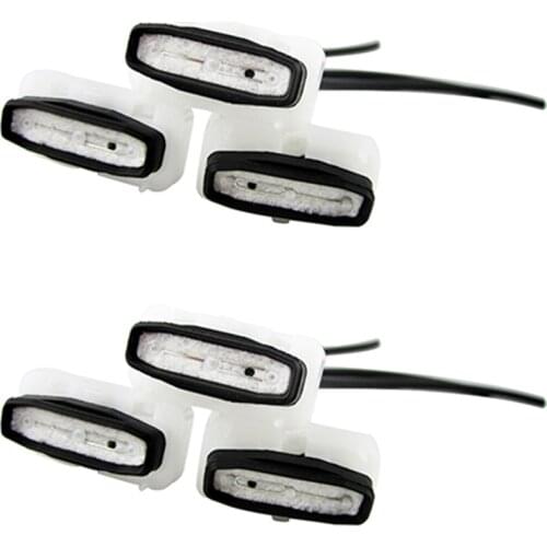 6PCS Roland Dx4 Printhead Cap Top Capping Station Solvent for Roland SP540 300 VP540 RS640 540 SJ745 XC540 Printer Clean Unit