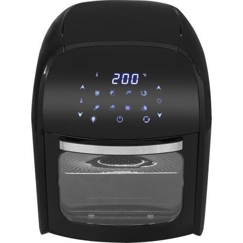 14L 1800W Oil Free Air Fryer Oven Toaster Rotisserie Dehydrator Countertop Oven With LED Digital Touch Screen Electric Deep Frye