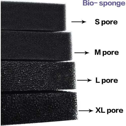 50x50cm Black Filtration Foam S/M/L Biochemical Cotton Filter Aquarium Fish Tank Pond Foam Sponge Filter Long Use Time