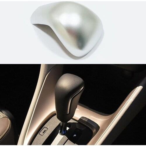 For Toyota Yaris G Design Hatchback 2020 2021 Central Control Panel Interior Gear Shift Knob Head Cover Trim