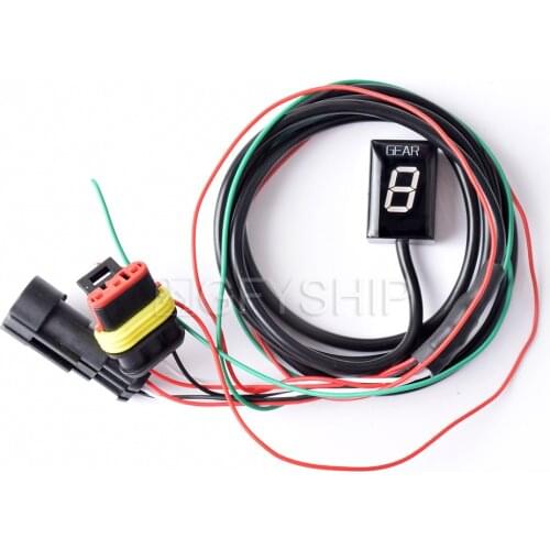 For MV AGUSTA F4 750 ALL YEARS For MV AGUSTA Brutale 750 ALL YEARS F4 1000 03-2009 Motorcycle Gear Indicator Digital Gear Meter