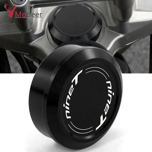 Handlebar Decorative Steering Stem Nut Screw Cap Handle Bar Grips For BMW R nine T RnineT /5 Rnine T/Racer/Pure/Scrambler Urban