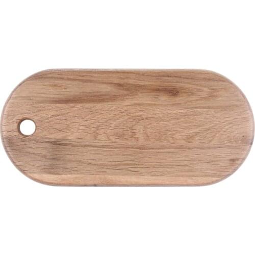 White Oak Bread Serving Board Wood Kitchen Food Chopping Board Special Grooves Cutting Board Steak Sushi Wooden Plate Platter