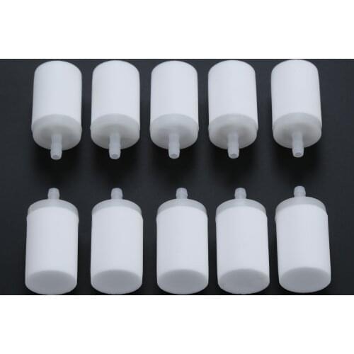 DRELD 10pcs Chainsaw Gas Fuel Filter Fit for Husqvarnaa 50 51 55 61 268 272 XP 345 350 351 353 Chainsaw 503 44 32-01