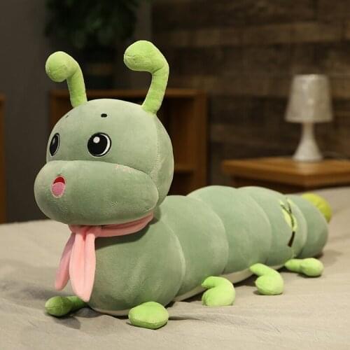 100cm Giant Kawaii Buggy Plush Toys Soft Stuffed Animal Pillow Comfort Sleeping Long Cushion Valentines Day Gifts For Kids Girls