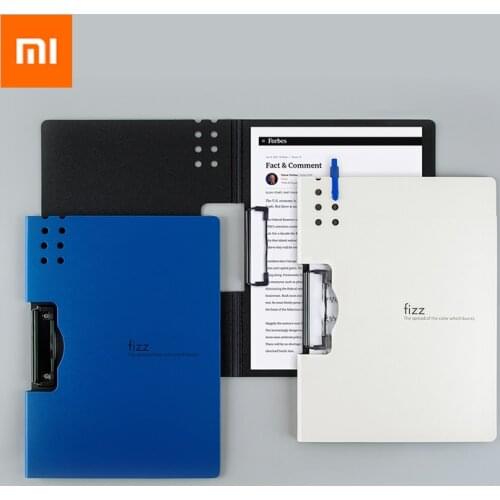 Xiaomi Fizz Horizontal A4 Folder 7colors Matte Texture Folder Portable Pad Portable Pen Tray Office Metting File Pocket 6colors