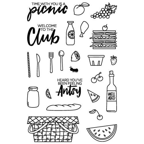 Kitchen utensils Transparent Clear Stamps for DIY Scrapbooking/Card Making/Kids Christmas Fun Decoration Supplies ST0396