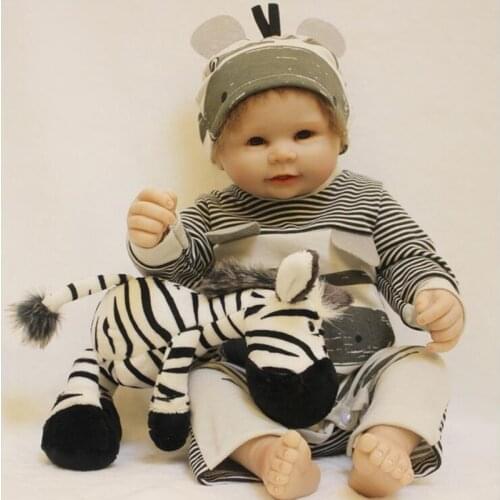 20" Bebe Reborn Fashion Girl Boy Doll Reborn Full Body Silicone Vinyl can Enter Water Bath Doll Toys Bebe Gift Reborn Realista