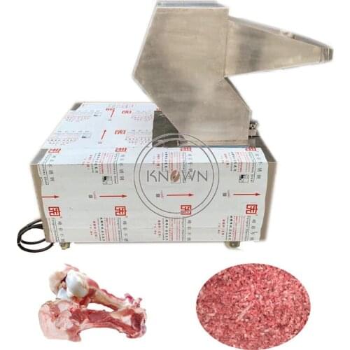 Stainless Steel Cow Bone Crushing Machine 150-400kg/h Electric Chicken Bone Crusher Broken Crusher Machines