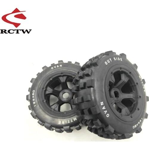 1/5 Scale RC Car Parts Front or Rear Knobby Wheel Tyres FOR KM ROFUN BAHA ROVAN HPI Baja 5T 5SC LOSI DBXL 195*75MM 195*80MM