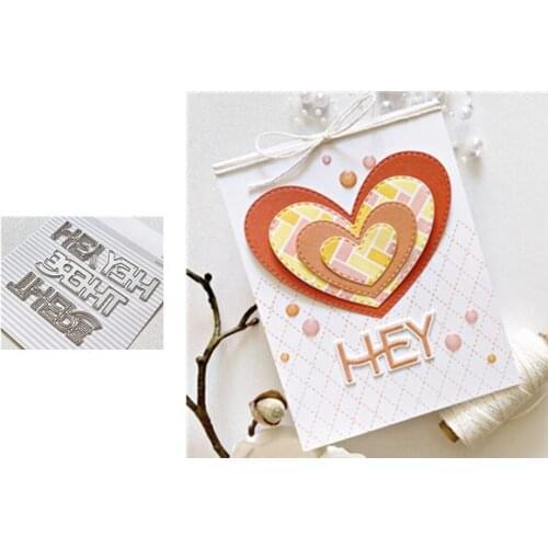 Hey Cutting Dies for DIY Scrapbooking/photo album Decorative Embossing DIY Paper Cards and die