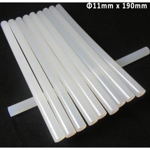 BOSI 10pc/pack 11mm x 190mm transparent glue sticks