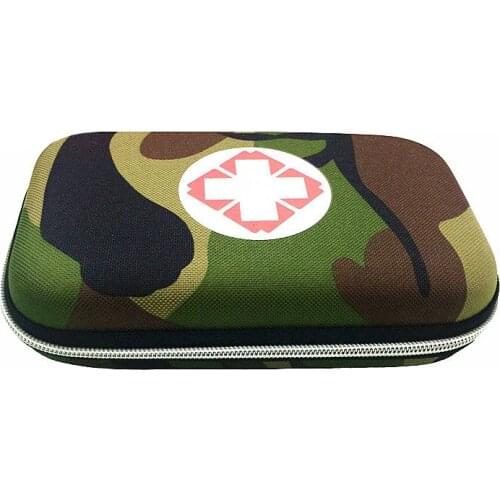 Empty Military, Camouflage First Aid Box Portable Emergency Bag Medicine Box Vehicle Mounted Medical Package Travel Package