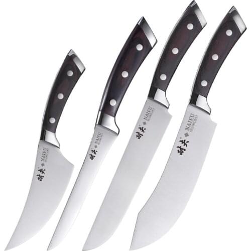 Stainless Steel Butcher Chef Meat Cleaver Boning Knife For Meat Fish Fruit Vegetable Slicing Chef Knife Kitchen Accessor