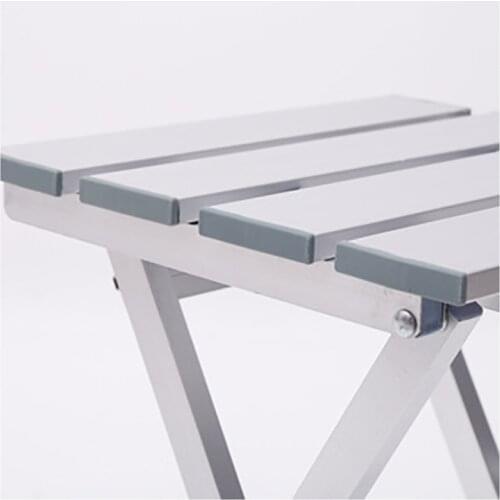 Light Aluminum Alloy Portable Folding Stool Fishing Chairs Stable Durable Fishing Sketching Chair Beautiful Camping Stool