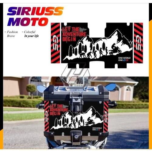 Top Case Reflective Decal Fits for BMW Adventure Aluminum Box Sticker