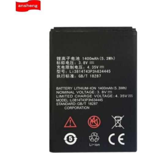 High Quality 1400mAh Li3814T43P3h634445 battery for ZTE Blade A112 L110 Cellphone