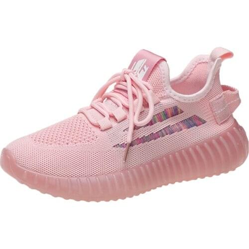 Womens Sneakers Breathable Walking Lightweight Platform Lace Up Vulcanized Shoes Fashion Mesh Soft Classic Shoes