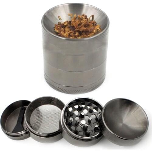 1pcs Grinder With Storage Function Smoking Crusher Smoke Accessories Tobacco 40m Herb Grinders Cigarette Pipe Tool amoladora