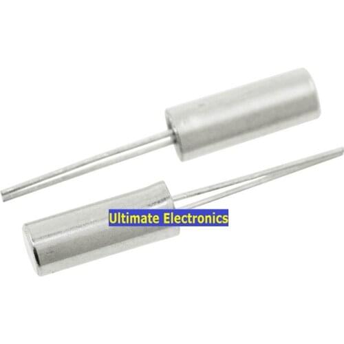 50pcs Cylindrical 3*8mm Quartz Crystal 32.768KHZ 32.768K Passive Crystal