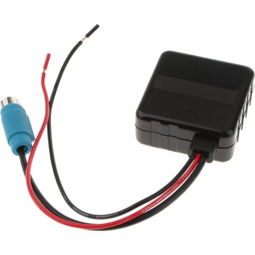 Bluetooth Audio Aux In Adapter Cable Mobile Phone Pad For ALPINE KCE-236B