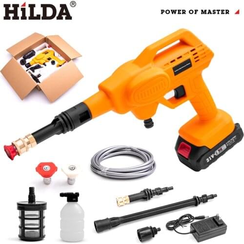 0-15000mAh Wireless Car Washer High Pressure Car Wash Water Gun Portable High Pressure Washer Foam for Makita Battery