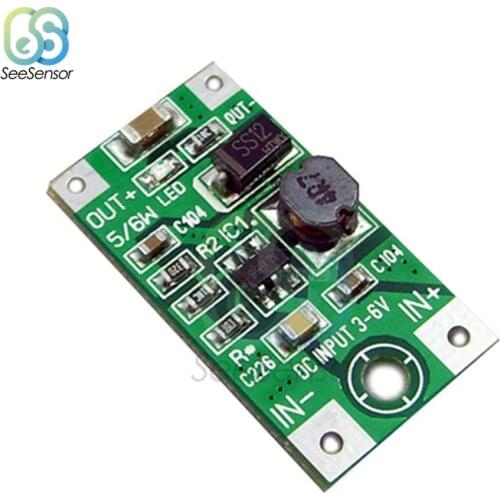 DC-DC 3V-6V To 5V-12V 5W Boost Step up Module Board Low Power Voltage Regulator Converter Power Supply Module