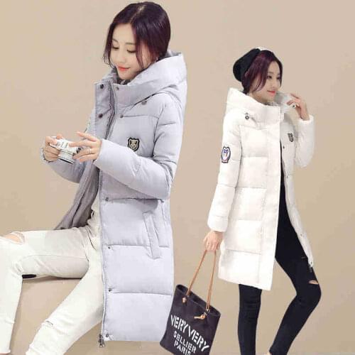 2019 Polyester Belt Standard Full Beading Direct Selling New Clothes Long Fund Bread Winter Lovely Loose Coat Tide