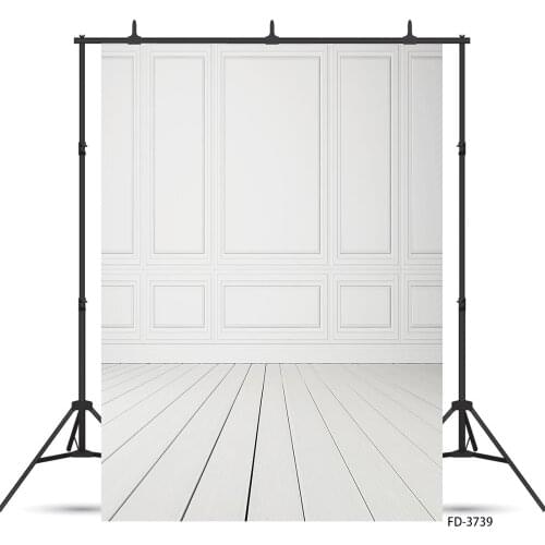 Indoor white floor wall cabinet background, models, advertising, live, childrens photography background