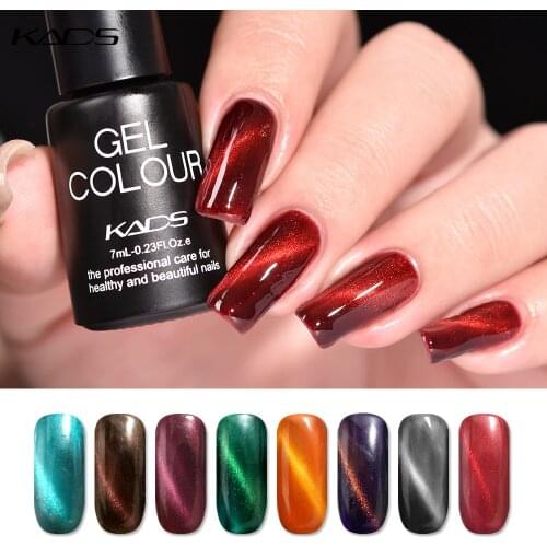 KADS 7ml 3D Laser Chameleon Cat Eye Nail Gel Polish Gel Nail Polish UV Gel Lacquer Nail Art Soak Off Gel Varnish glue Nails