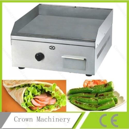 Kitchen equipment LPG Gas Flat Griddle and grille
