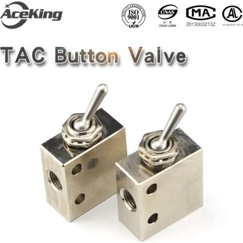 Mechanical valve button valve switch manual valve tac2-41v 41p 31V 31P 3V P 3S 4V P