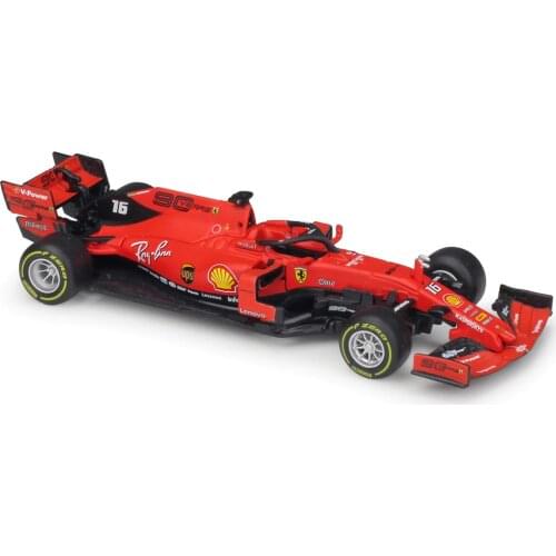 1:43 Bburago F1 2019 Ferrar SF90 Formula One Racing Die-cast Model Car