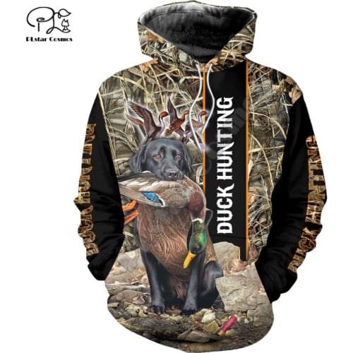 Beautiful Duck Hunting Animal 3D Printed Unisex Deluxe Hoodie Sweatshirt Pullover Casual Tracksuit sudadera hombre DW0346
