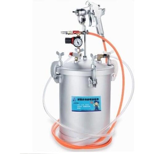 15L Water In Water Colorful Spray Gun With Painting Barrel