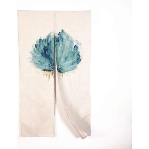 Japanese Noren Doorway Curtain Blue Enchantress Tapestry Feng Shui Door Curtain Half Curtain