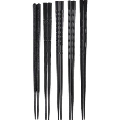 1Pair Japanese Chopsticks Alloy Non-Slip Sushi Chop Sticks Set Gift Portable Chopsticks Gift Kitchen Accessories