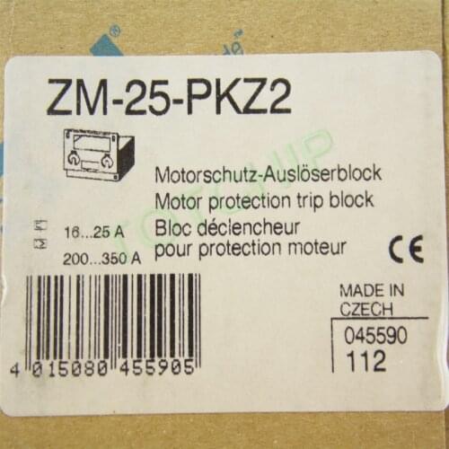 1pcs ZM-25-PKZ2 Motor protection trip block