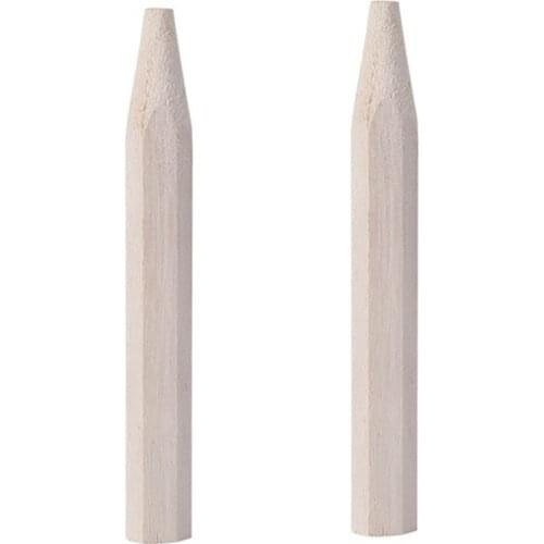 2Pcs Badminton Racket Handle Grip Wooden Badminton Handle Repair of Badminton Racket