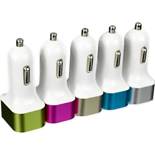 2018 Hot sales Universal 3 Port Car-cigarette charger Triple USB Car Adapter Socket Car Styling Cigarette Lighter Spliters