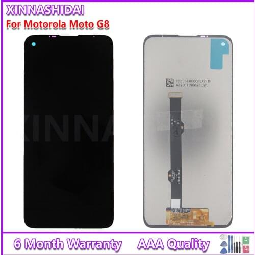 6.4" For Motorola Moto G8 XT2045-1 XT2045-2 XT2045-5 Touch Screen Digitizer Assembly Replacement Parts