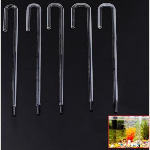 Aquarium Glass Thermometer With Hook Fish Tank Reptile Box Accessories Supplies6/8/10/12/15mm dik Glas Tank