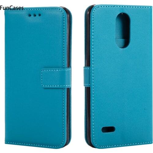 Hot Flip Phone Case sFor Carcasa LG K8 2017 European Version Soft Silicone Back Cover Etui Flip Phone Case LG K8 2017 EU Version