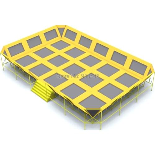 Customized design amusement indoor trampoline park and CE approval